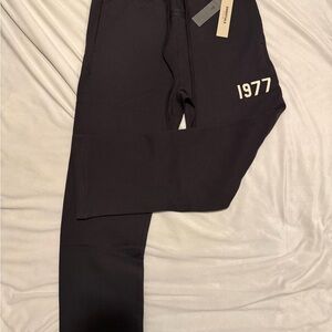 Essentials Men's iron Jogger Sweatpants with 1977